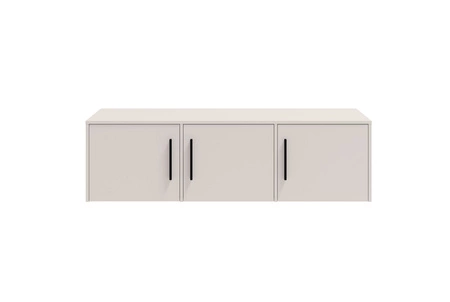 Garderobenerweiterung Maxione 150 cm beige Funktionsgarderobe erhöht den Stauraum für Kleidung, Schuhe und Accessoires