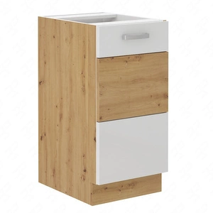 Bodenstehender Küchenschrank mit Regal Alpine 40 D 1F BB dampf-, hitze- und spritzwassergeschützt