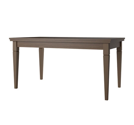 Klapptisch Evora 90x160-240 cm Eiche graubraun Attraktives Design und Funktionalität werden Liebhaber ausdrucksstarker Innenräume begeistern