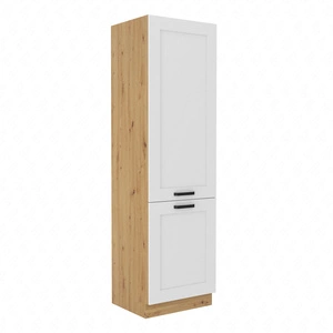 Küchensockel Luis 60 LO-210 2F Einbau-Kühlschrank dampf-, hitze- und auslaufsicherer Schrank