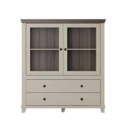 Kommode Evora 126 cm beige / Eiche dunin wird die Liebhaber von ausdrucksstarken Interieurs begeistern, ideal für das Wohn- oder Esszimmer