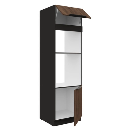 Brianza 60 DPM-210 2F Küchenschrank für Einbau-Mikrowelle und Backofen, dampf-, hitze- und spritzwassergeschützt