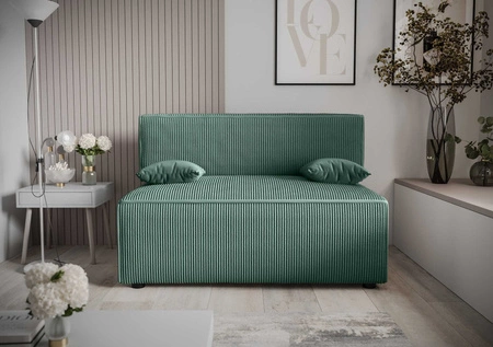 Brandon Schlafsofa Patina modernes Design und breite Funktionalität dreidimensionalen Stoff mit ausdrucksstarken Streifen