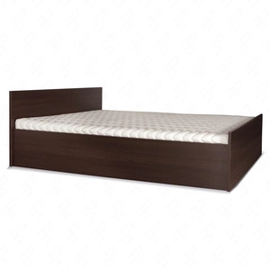 Bett Maximus 160x200 cm Kastanie Wenge funktionaler Möbelstück für Schlafzimmer oder Jugendzimmer