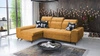Ecksofa mit Schlaffunktion Buffalo gelb links Funktionelles und stilvolles Ecksofa mit Bettkasten