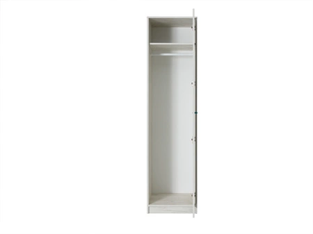 Garderobe Rest 50 cm Eiche Handwerk weiß moderne und funktionelle Möbel für das Jugendzimmer
