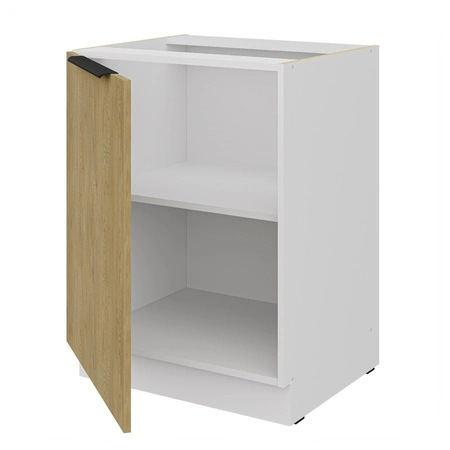 Küchenmöbel Set Cremona 300 cm elegante Küchenschränke mit Metallkantengriffen Schrank mit Ladekorb