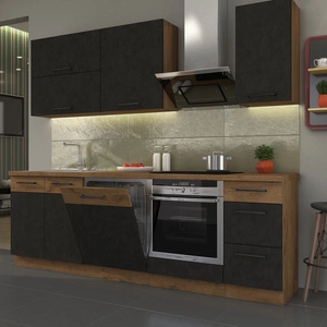 Valico Küchenmöbel-Set 240 cm Schränke sehen in klassischen und modernen Interieurs großartig aus