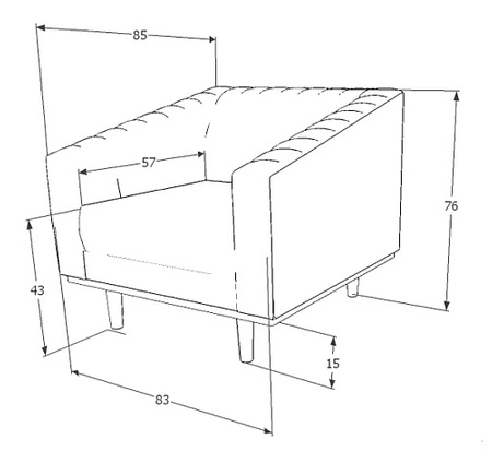 Asprey Sessel grün funktional und modern Eimer Stuhl bequem beim Entspannen Holzbeine zarte Nähte der Rückenlehne