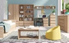 Regal Simple 92 cm Eiche sonoma funktionelles Möbelstück für das Jugendzimmer, Wohnzimmer oder Büro