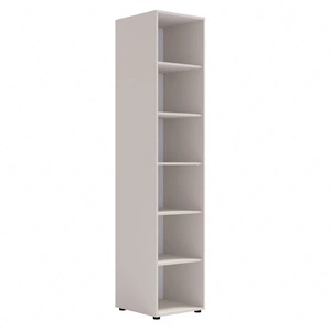 Bücherregal Maxione 45 cm beige funktionelles Bücherregal ideal für Jugendzimmer oder Büro einfaches und universelles Design