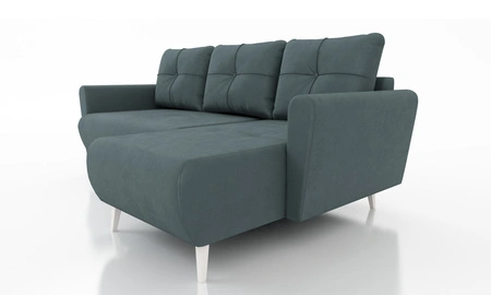 Ecksofa mit Schlaffunktion Felicie dunkelgrau Universal-Ecksofa stilvolles Design das sich in jede Einrichtung einfügt