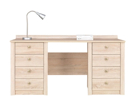 Finezja Möbelset helle Eiche sonoma ideal für ein Jugendzimmer oder Büro in einem trendigen Stil