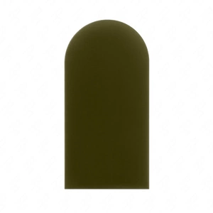 Wally gepolstertes Paneel 30x60 cm oliv stilvolles Wandpaneel Zaun Veloursstoff modisches Finish für jede Einrichtung
