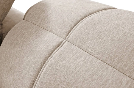 Ecksofa mit Schlaffunktion Tesalia IX braun links modernes Design komfortable Schiebelehne Schublade in der Seite des Möbels