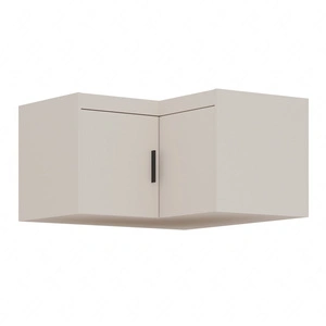 Rene Eck-Kleiderschrank-Erweiterung beige sand Funktionaler Kleiderschrank erhöht den Stauraum für Kleidung, Schuhe und Accessoires