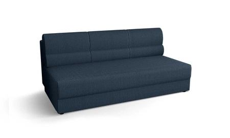 Sofa Fogu blau einfache Form des Sofas in modernem Design Cord-Polsterung Stoff Bettwäsche Container