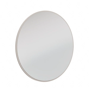 Hängespiegel Ovalio 100 cm beige funktioneller runder Spiegel perfekte Ergänzung zum Schminktisch Flur und Schlafzimmer