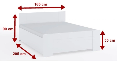 Rico Schlafzimmermöbel-Set Eiche Kloster zeitloses Design Schlafzimmermöbel-Set aus hochwertiger Schichtstoffplatte