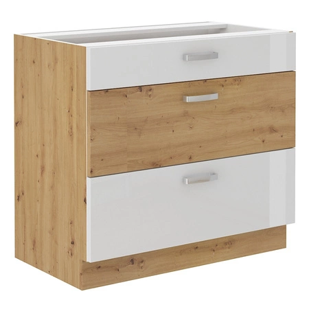 Eckküchenmöbel-Set Alpine 285x110 cm ideal für klassische und moderne Innenräume