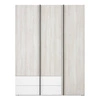 Kleiderschrank Remona 150 cm Eiche wilton weiß/weiß idealer Kleiderschrank mit Schubladen für das Jugendzimmer zweckmäßig und geräumig modernes Design
