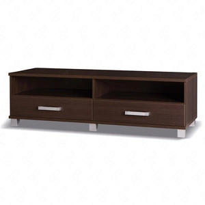 TV Schrank Maximus 150 cm Kastanie Wenge Schrank mit Schubladen modernes Design und Schubladen auf Rollenführung
