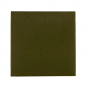 Polsterpaneel Quadra 30x30 cm oliv stylisches Wandpaneel quadratischer Veloursstoff modisches Finish für jede Einrichtung