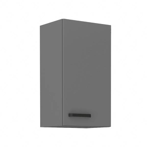 Verdi 40 G-72 1F Küchenwandschrank feuchtigkeits- und beschädigungsbeständiger Schrank schwarze Metallgriffe