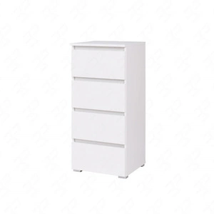 Kommode Simple 45 cm weiß Funktionsmöbel für das Jugendzimmer Wohnzimmer oder Büro