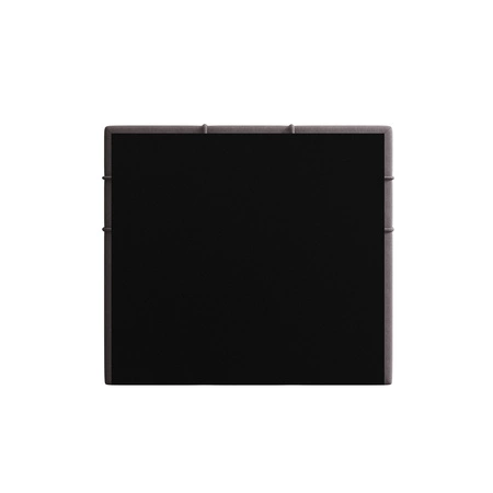 Boxspringbett Fresno 120x200 grau im modernen skandinavischen Stil mit gepolstertem Kopfteil Bett mit Staukasten