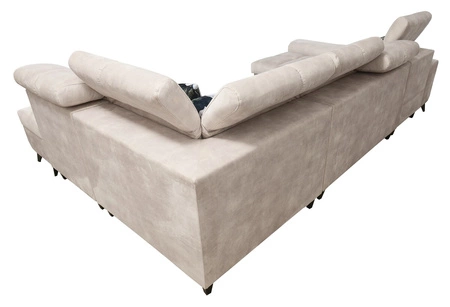 Ecksofa mit Schlaffunktion Buffalo VI grün links Funktionelles und stilvolles Ecksofa mit drei Bettkästen