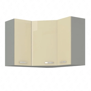 Karmen 89x89 GN-72 3F Eck-Hängeschrank für die Küche, resistent gegen Dampf, hohe Temperaturen und Verschüttungen