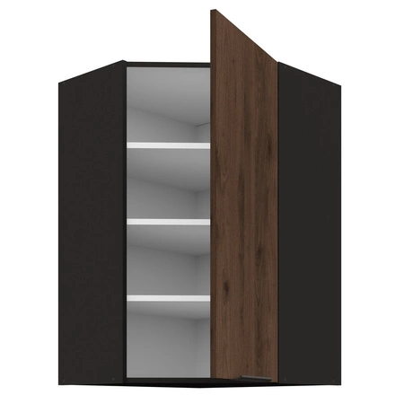 Brianza Eck-Küchenwandschrank 60x60 GN-90 1F Metallkantengriff feuchtigkeits- und beschädigungsbeständiger Schrank