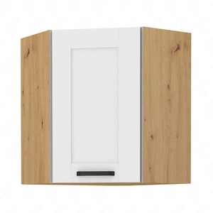 Luis 60x60 GN-72 1F Eck-Hängeschrank für die Küche beständig gegen Dampf, hohe Temperaturen und Verschüttungen