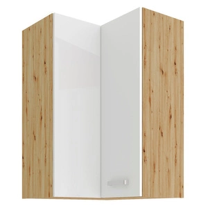 Alpine 60x60 GN-90 2F Eck-Küchenoberschrank dampf-, hitze- und auslaufsicherer Schrank