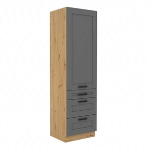 Asti 60 DKS-210 3S 1F Küchenschrank mit Schubladen, dampf-, hitze- und spritzwassergeschützt