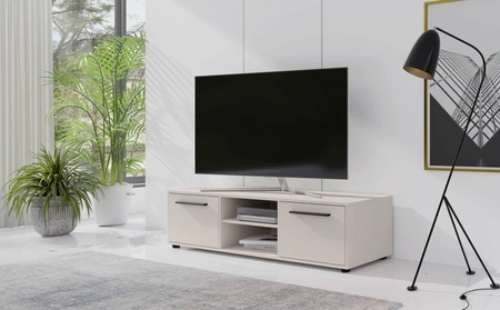 RTV-Schrank Maxione 150 cm beige einfaches Design TV-Schrank mit Regal minimalistisches und universelles Design