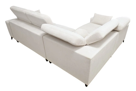 Ecksofa mit Schlaffunktion Penejos II beige links Komfort bei der täglichen Erholung Ecksofa mit Bettkasten