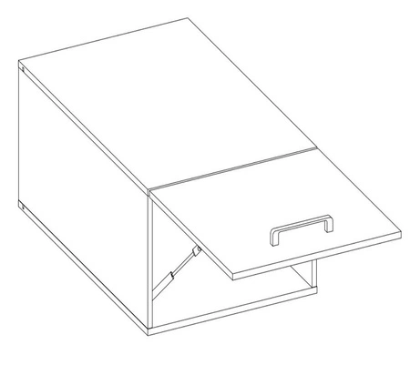 Eckküchenmöbel-Set Ventom 330x340 cm ideal für klassische und moderne Innenräume