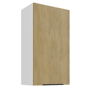 Küchenhängeschrank Cremona 50 G-90 1F Metallkantengriff feuchtigkeits- und beschädigungsbeständiger Schrank