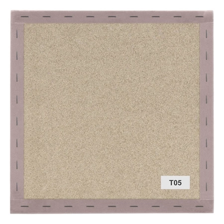 Gepolstertes Paneel Quadra 50x50 cm rosa stilvolles Wandpaneel quadratischer Veloursstoff modisches Finish für jede Einrichtung