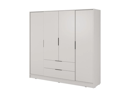 Kleiderschrank Corse 206 cm beige modernes Design idealer Kleiderschrank für Schlafzimmer oder Ankleidezimmer geräumige Schubladen