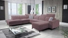 Ecksofa mit Schlaffunktion Kelly Sleek X lavendel rosa rechtes extrem elegantes Ecksofa für Wohnzimmer mit verstellbaren Kopfstützen