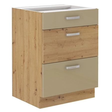 Das Küchenschrank-Set Arton 260 cm passt sowohl zu klassischen als auch zu modernen Interieurs