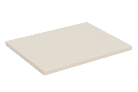 Platte für Badezimmerschrank Donna Sand 60 cm beige Platte aus strapazierfähigem MDF und PVC-Folie für dauerhaften Gebrauch