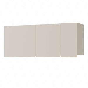 Hängeregal mit Türen Paguro 120 cm sandbeige / Eiche geölt moderne und praktische Funktionsmöbel für das Jugendzimmer oder Wohnzimmer