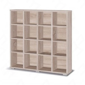 Bücherregal Maximus 100 cm Eiche Sonoma hell modernes möbeldesign hochwertige verarbeitung bücherregal kanten mit einem speziellen furnier versehen