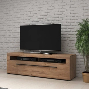 RTV Schrank Tulsa 160 cm Eiche Enkel stilvolle Kommode modernes Design und praktische Lösung für Wohnzimmer und Wohnzimmer