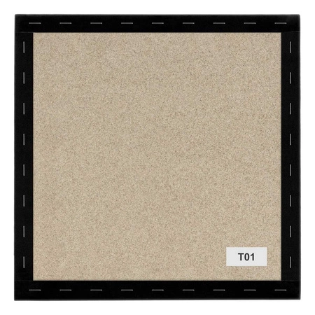 Polsterpaneel Quadra 40x40 cm schwarz stilvolles Wandpaneel quadratischer Veloursstoff modisches Finish für jede Einrichtung