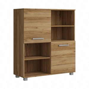 Maximus 100 cm Kommode Eiche catania modernes Möbeldesign Kommode mit speziellem ABS-Furnier umrandet